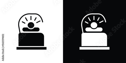 Solarium icon illustration vector simple designs