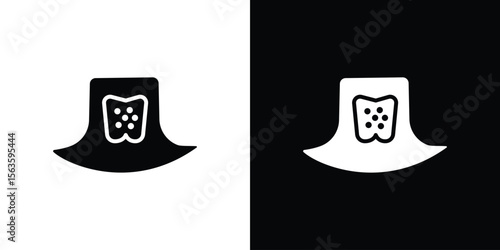 Thyroid icon illustration vector simple designs