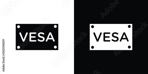 Vesa icon illustration vector simple designs