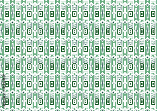 Seamless vector pattern geometric, squares, diamonds, triangles