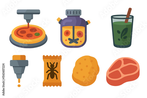 Creative culinary ingredients and tools for modern cooking enthusiasts
