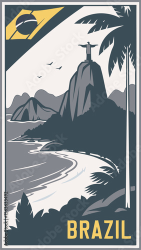 Viva Brazil - Travel Poster Design