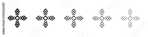Flexibility icon vector Illustration style for mobile app, website ui designs