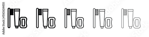 hygiene kit icon vector Illustration style for mobile app, website ui designs