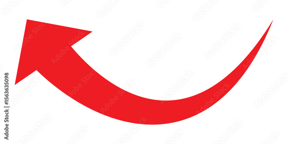 A simple, red, curved arrow pointing to the up on a transparent background. Direction symbol. Red arrows set. Curved arrows. Arrow sign. Curved arrow pointing right. red arrow. A simple, red, curved arrow pointing to the up on a transparent background. Direction symbol. Red arrows set. Curved arrows. Arrow sign. Curved arrow pointing right. red arrow.