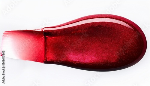 Wallpaper Mural red nail polish is on a white background Torontodigital.ca