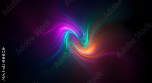 abstract background with glowing lines