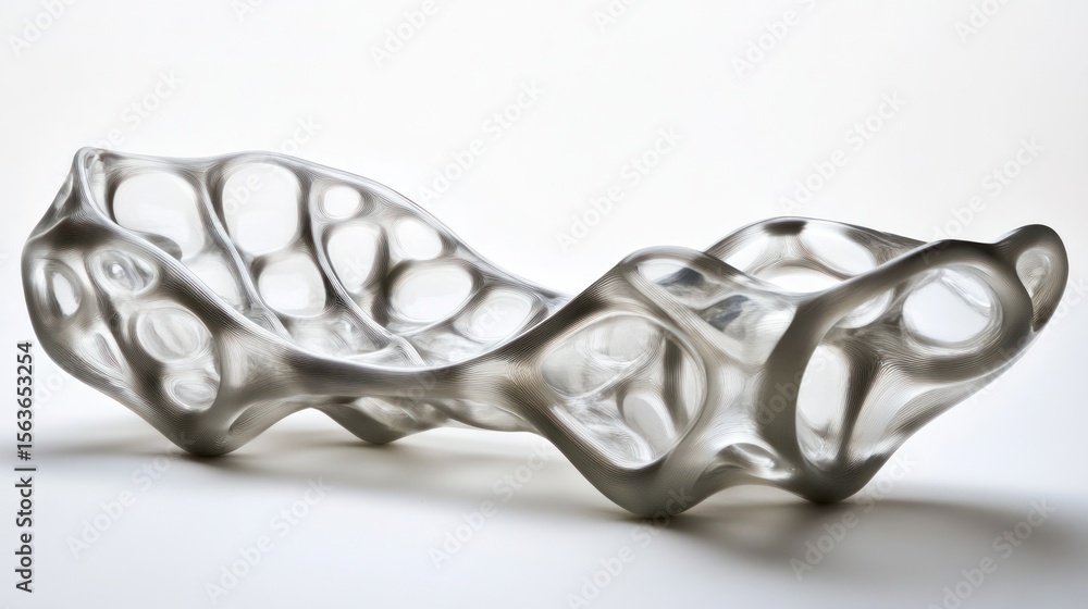 Abstract sculpted form Abstract sculpted form