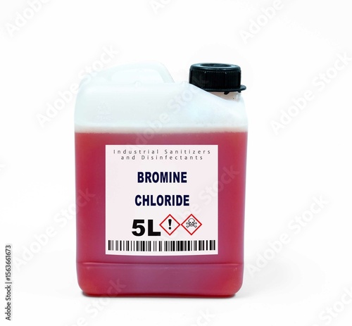 Bilde på lerret Bromine Chloride