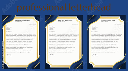 Modern Business Letterhead Template