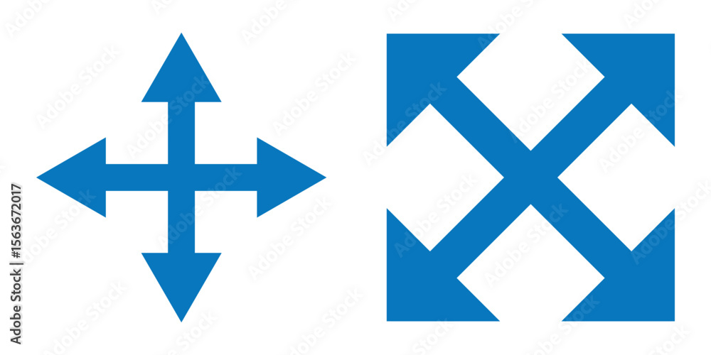 Obraz premium vector double sided arrow sign on white background. two way arrow icon