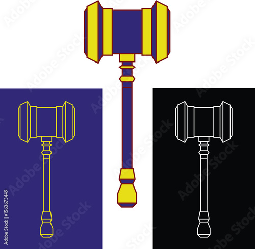 hammer logo design