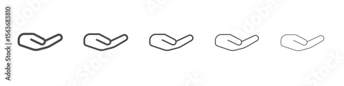 beg icon simple isolated vector sign