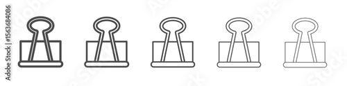 binder icon simple isolated vector sign