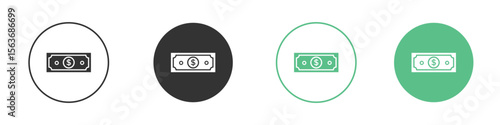 Money icon modern, simple, vector, icon for website design, mobile app