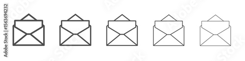 letter icon simple isolated vector sign