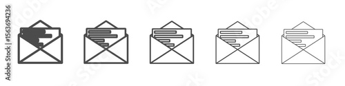 letter icon simple isolated vector sign