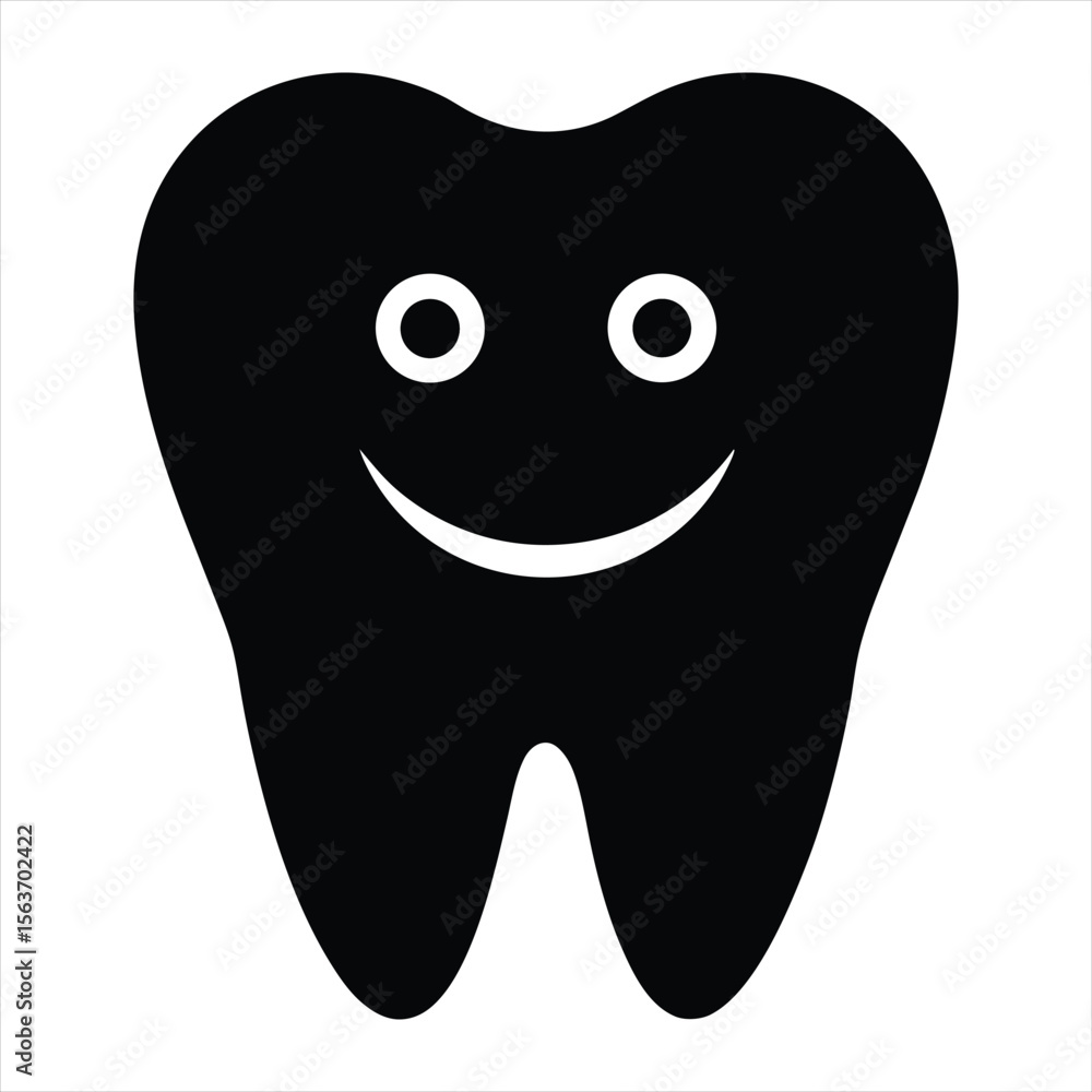 Tooth Silhouette Icon Vector Dental Clipart Graphic
Tooth Silhouette Icon Vector Dental Clipart Graphic