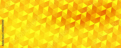 Light Orange vector low poly template. A completely new color illustration in a vague style. A completely new design for your business.