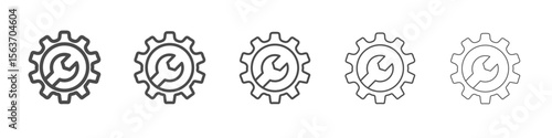resource icon simple isolated vector sign