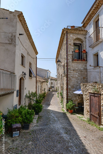 Wallpaper Mural A small street in Oppido Lucano, a rural town in the province of Potenza in Italy. Torontodigital.ca