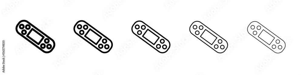 Fototapeta premium bandage icon simple isolated vector sign