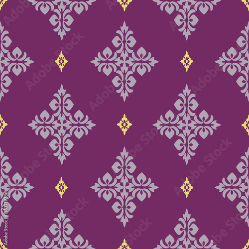 seamless damask pattern