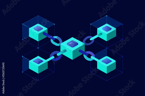 abstract network background