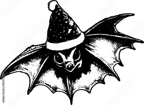 Murcielago terrorífico. skull represents a scary horror scene  Vector. Navidad. Halloween. SVG