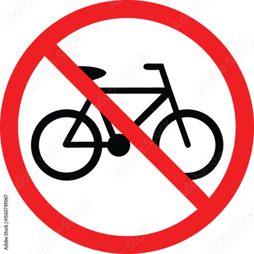 no bicycle sign
