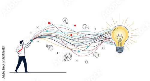 Conceptualizing Business Growth Strategies Through Innovative Idea Generation and Insightful Data Analysis Leading to Future Success