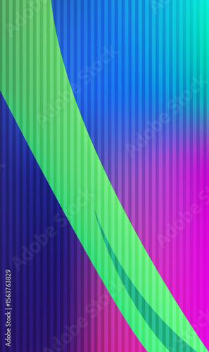 Holographic design with elegant bold sharp angular background 