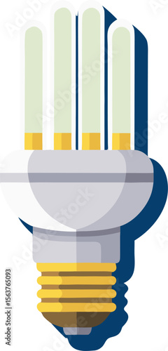 CFL (Compact Fluorescent Lamp) icon