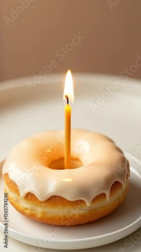 Donut Celebration for a Modest Birthday
