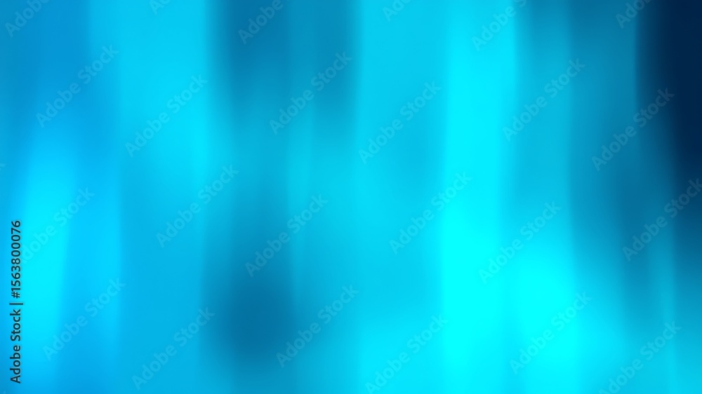 Fototapeta premium Abstract Blue Gradient Background Vertical Light Cyan Teal Shades Smooth Texture Digital Art image