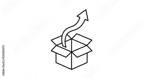 Religious textbook with cross line art vector illustration for faith-based projects