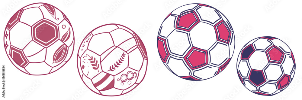 Fototapeta premium soccer ball vector