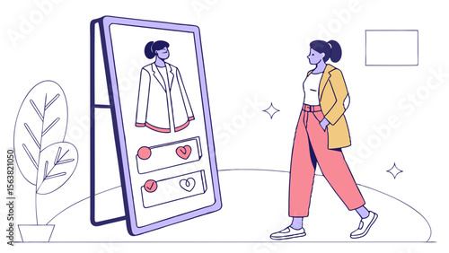 Virtual Fashion Try-On: Digital Wardrobe & Augmented Reality