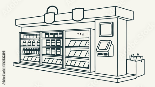 Automated Convenience Store Outline: Modern Retail Technology