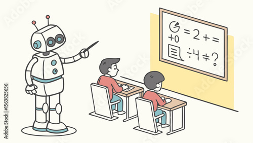 Robot Teacher in Classroom: Future of Education