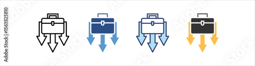 Failure Icon Set Multiple Style Collection