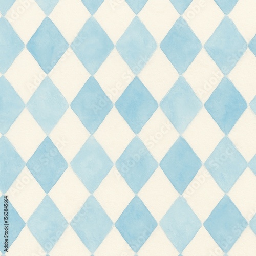 Blue diamond pattern background