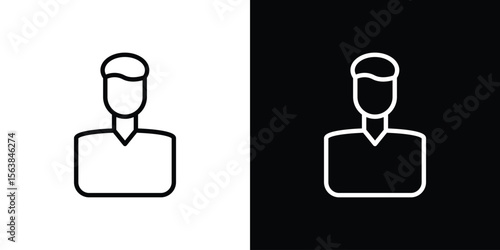 Cashier icon for website, vector design template elegant style