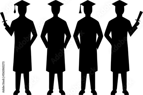 group of graduates