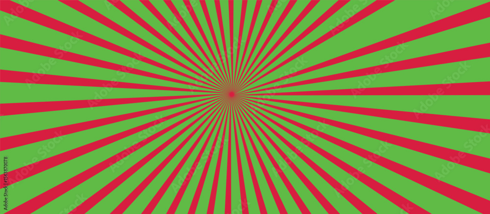 Fototapeta premium Candy color sunburst background. Abstract pink cream sunbeams design wallpaper. Sweet rotating cartoon swirl or whirlpool. Colorful spinning lines for template, banner, poster, flyer