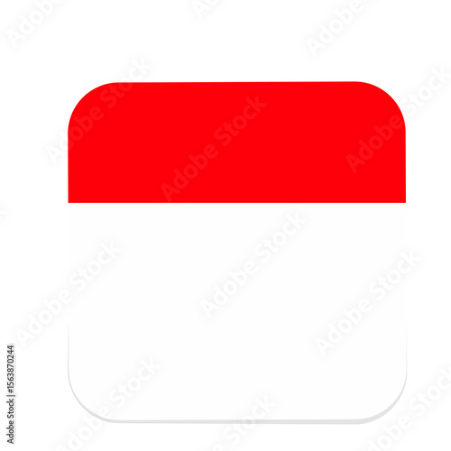 Red and white tile in Christmas theme December