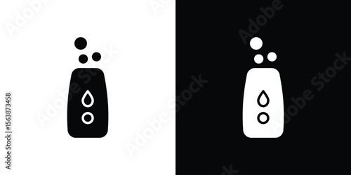 Humidifier icon of glyph style design vector pack