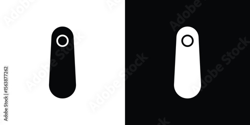 Shoehorn icon of glyph style design vector pack