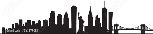 Metropolitan Skyline Silhouette