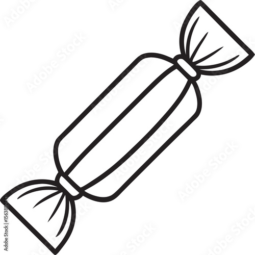 Wrapped candy sweet confection wrapper treat